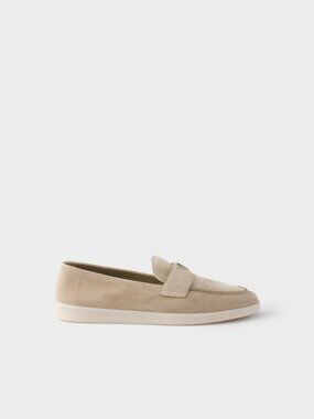 Prada Suede Leather Loafers UK 7 Men